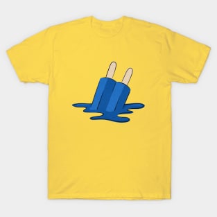 Melted Blue Popsicle T-Shirt